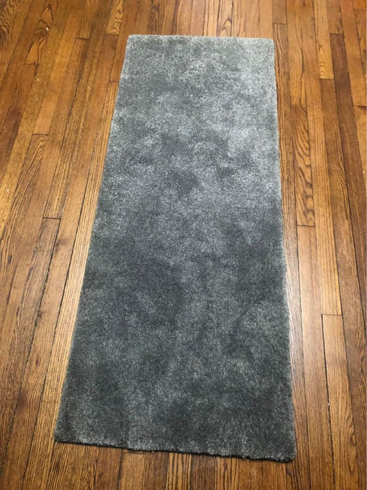 Thick Fluffy Green Carpet Area Rug 5’x4’ Runner