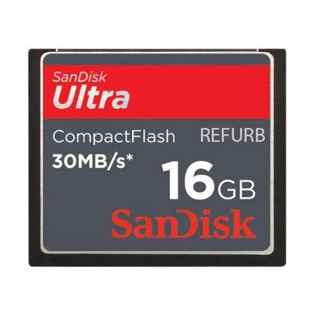 SanDisk 16GB ULTRA CF Memory Card 30MB/s 200x (SDCFH-016G-A11,