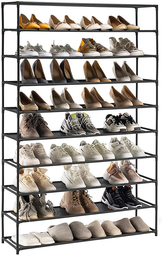 YOUDENOVA Shoe Rack Organizer with 10 Tiers, for up to 50 Pairs of Shoes